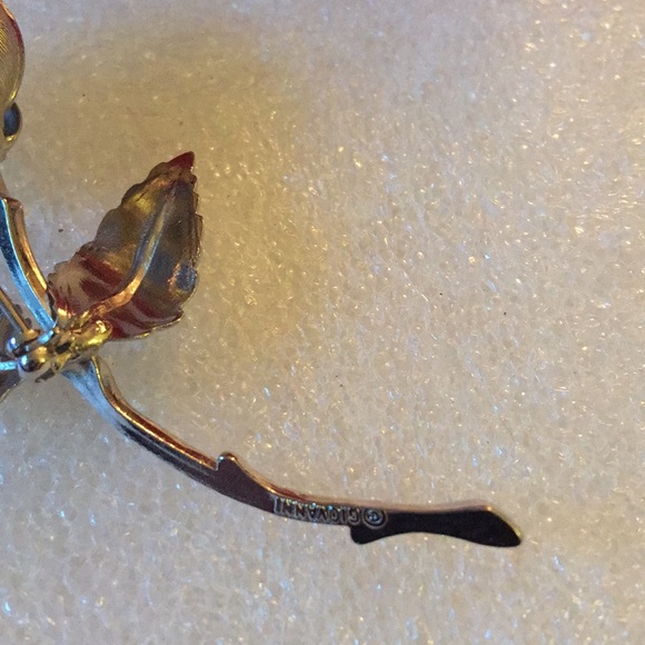 Vintage Giovanni rose brooch - Picture 4 of 7